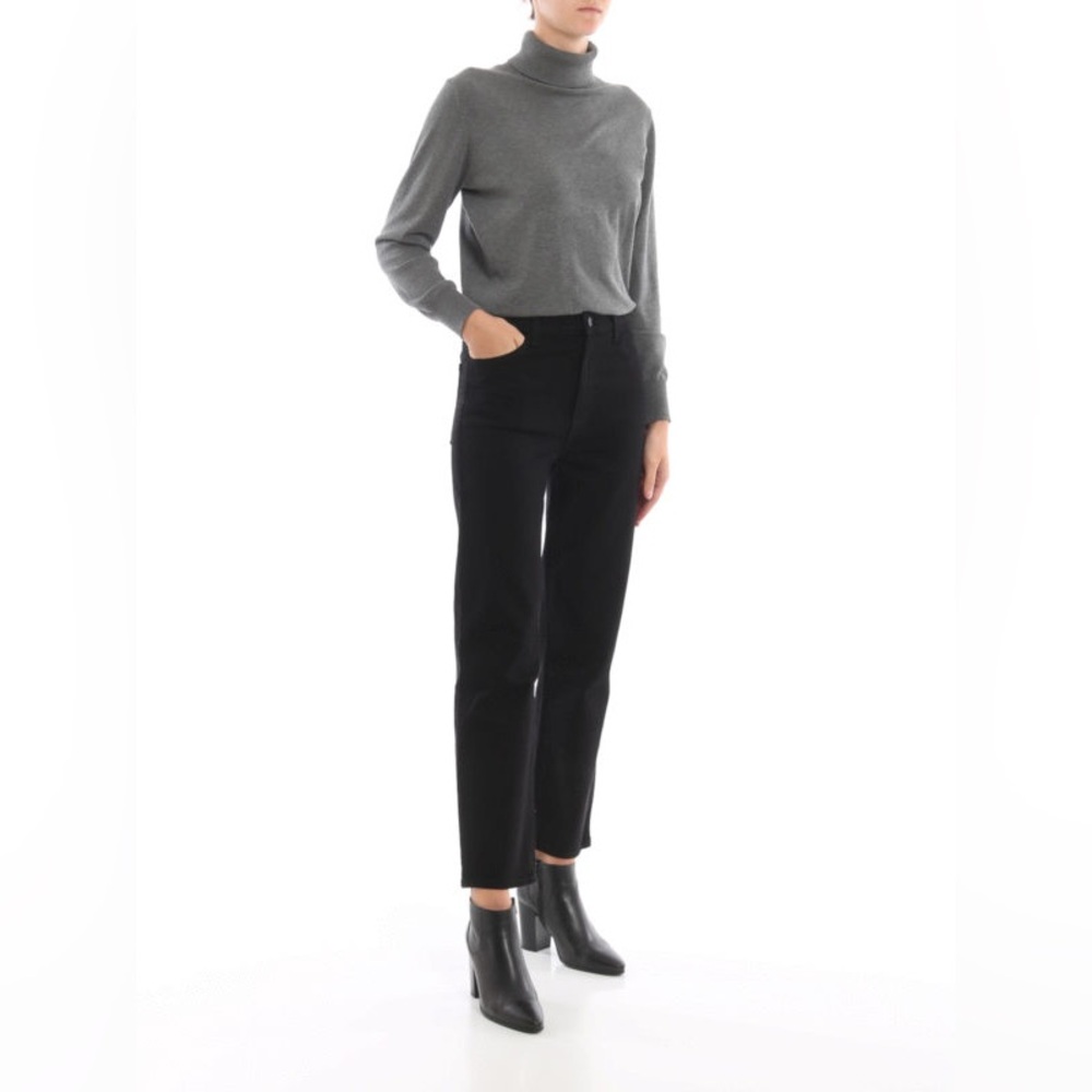 NWT J Brand Womens Black Jeans Size 30 Jules High Rise Ankle Straight Stretchy